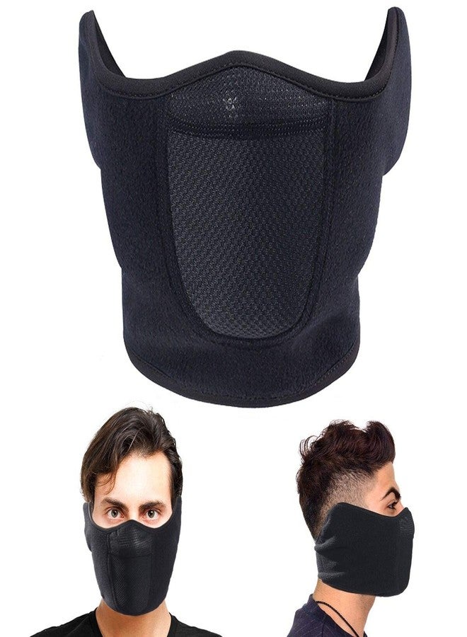 Omenex Balaclava Half Face Mask Adjustable Fastener Windproof Men Women for Skiing Snowboarding Motorcycling Winter Face Mask Outdoor Sports Highly Breathable (Half-face) - Image 1